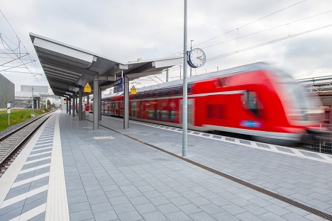 3.000 Fahrgste sollen am  Bahnhalt Ingolstadt Audi tglich ein- und aussteigen (Foto: Audi)