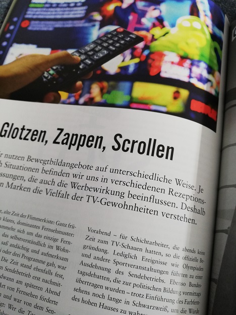 Bewegtbild: Glotzen, Zappen, Scrollen -